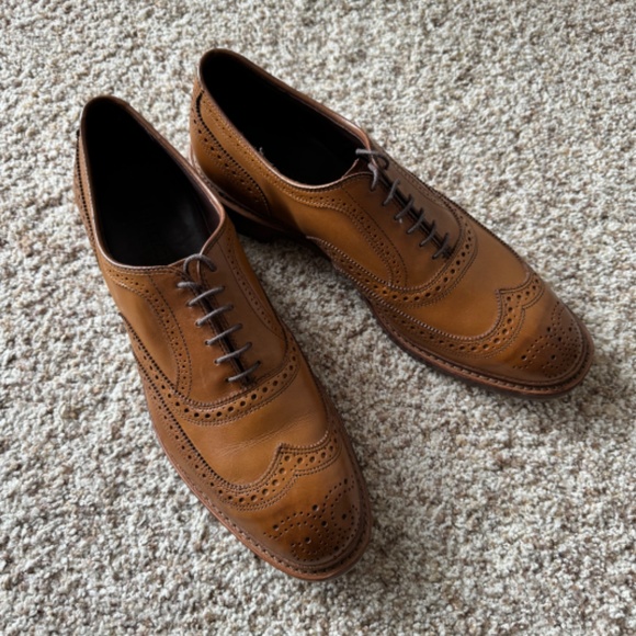 Unworn Allen Edmonds McTavish Wingtip Oxfords Dress Shoes Size 11.5 main image 4